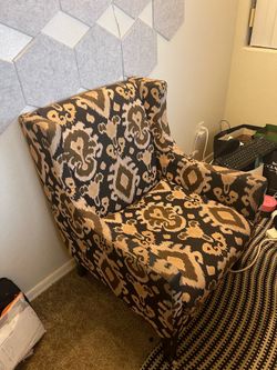 Muti-Brown colored Accent chair