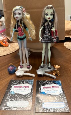 Creeproduction Monster High Frankie Stein and Lagoona Blue Complete 2022
