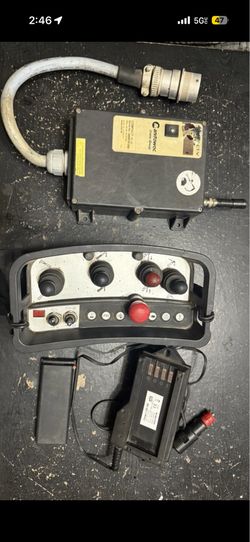 Crane remote and receiver