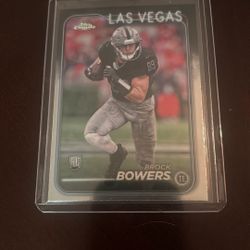 Brock Bowers Rookie Card