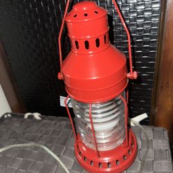 Antique Red Lamp 