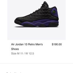 Air Jordan 13 Court Purple
