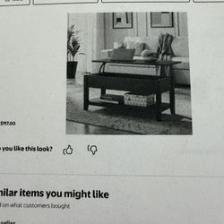 Mainstays Lift Top Coffee Table