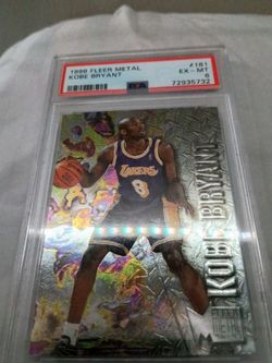 Kobe Bryant basketball card PSA graded