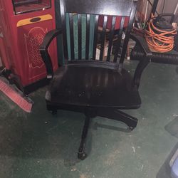 Antique Wood Chair 