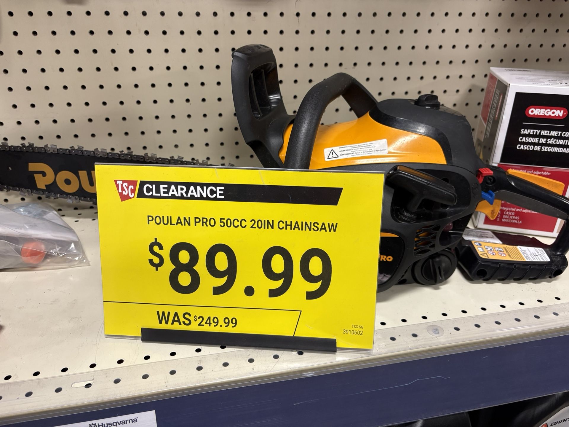 Poulan Pro PR5020 20 in. 50cc Gas Chainsaw