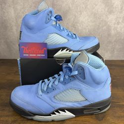 Air Jordan 5 Retro SE UNC University Blue Size 10.5 DV1310-401 Men’s Shoes OG Rare MJ