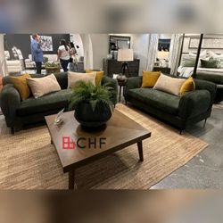 2 Pc Luxury Sofa And Loveseat Set  - Limited Time Offer 