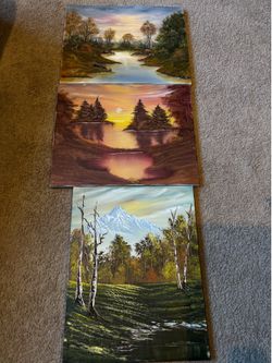 Canvas/ art wall/ picture ( size 16”x20”)