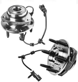 Detroit Axle - Front Wheel Bearing Hub Assembly Replacement