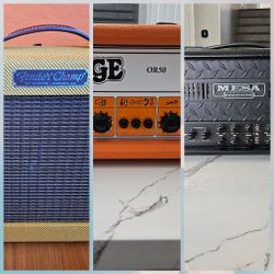 Multiple Guitar Amplifiers For Trade 