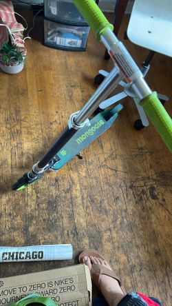 Mongoose Green Scooter