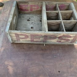Pepsi Wood Box
