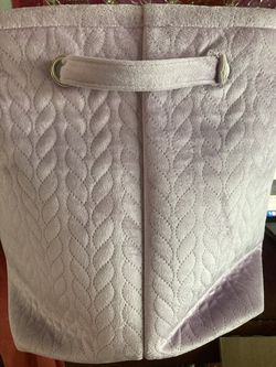 Light purple laundry basket or storage container