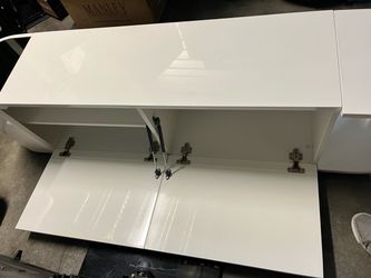 White TV Stand