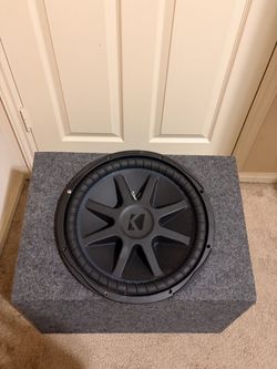 15 inch subwoofer kicker cvs with box