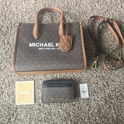 MICHAEL KORS BAG & WALLET W TAG