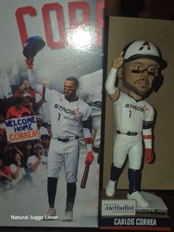 CARLOS HOME CORREA BOBBLEHEAD