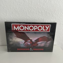 Monopoly Dungeons & Dragons Edition Board Game!