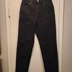 Vintage Levi's Women’s 550 Relaxed Fit Tapered Leg Jeans Black, Misses 4M/ jeans de mujer talla 4