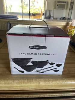 Ramen Noodle Soup Bowl Set