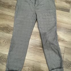 Plaid Dress Pants