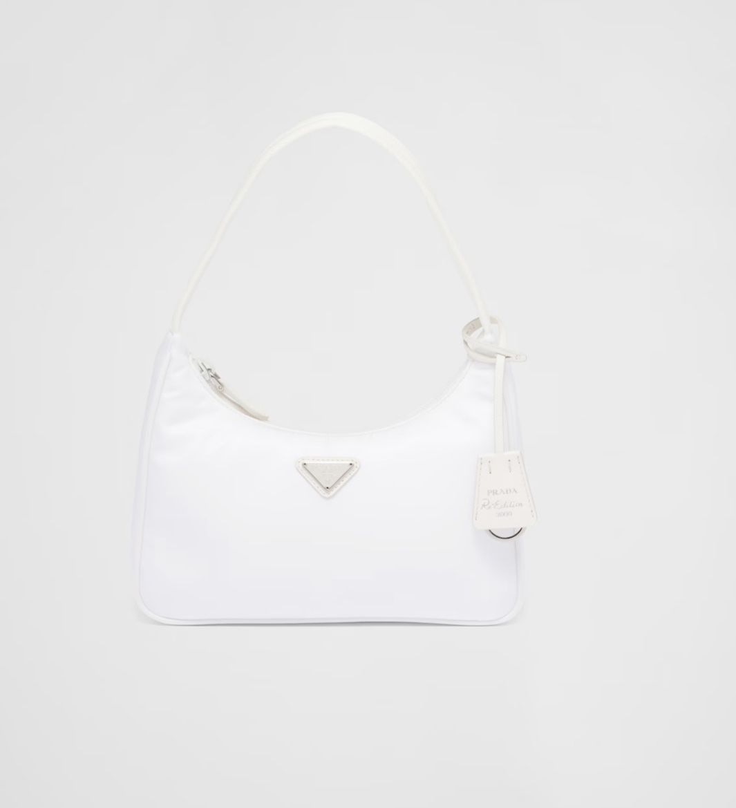 Re-Nylon Prada Re-Edition 2000 mini-bag (white)