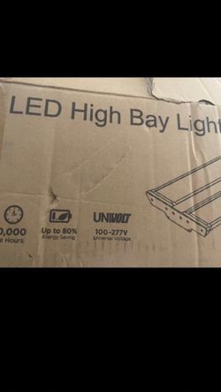 tlife LED Linear High Bay Light 2-Pack, 150W 20250LM 0-10V Dimmable 5000K Daylight, Adjustable Tilt Hanging LED High Bay Shop Lighting Fixtures for Ga