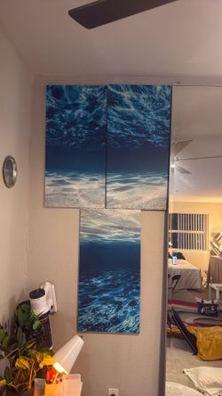 3 Piece Wall art - Underwater 