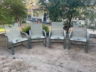 Free patio chairs