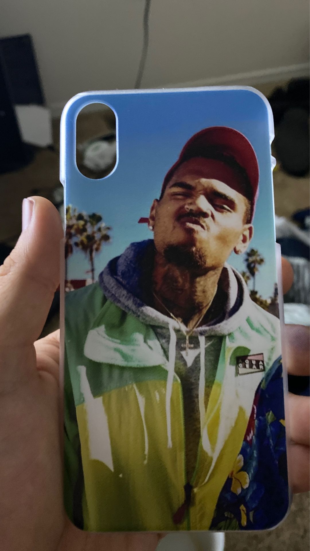 Chris Brown IPhone hard case