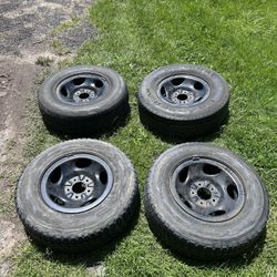 16” Rims And Tires 