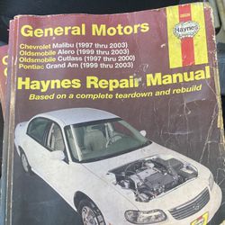 Haynes #38026 Repair Manual GM