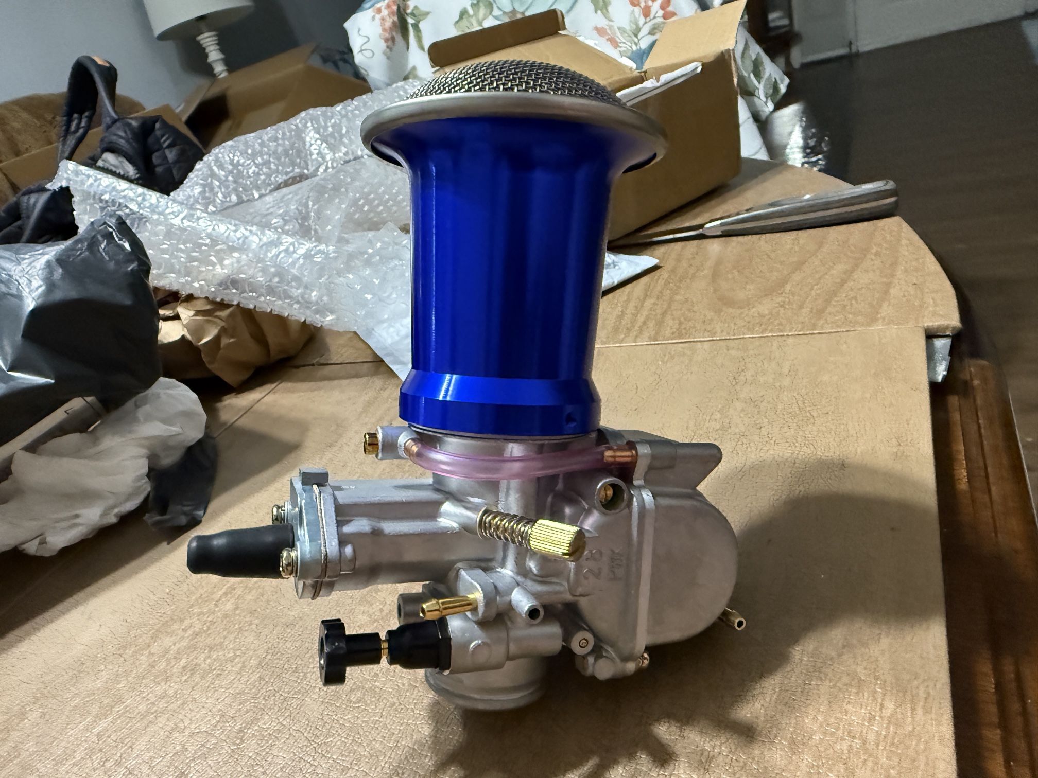 Mini Bike Velocity Stack Blue 