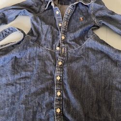 Polo Ralph Lauren Toddler Jeans Dress