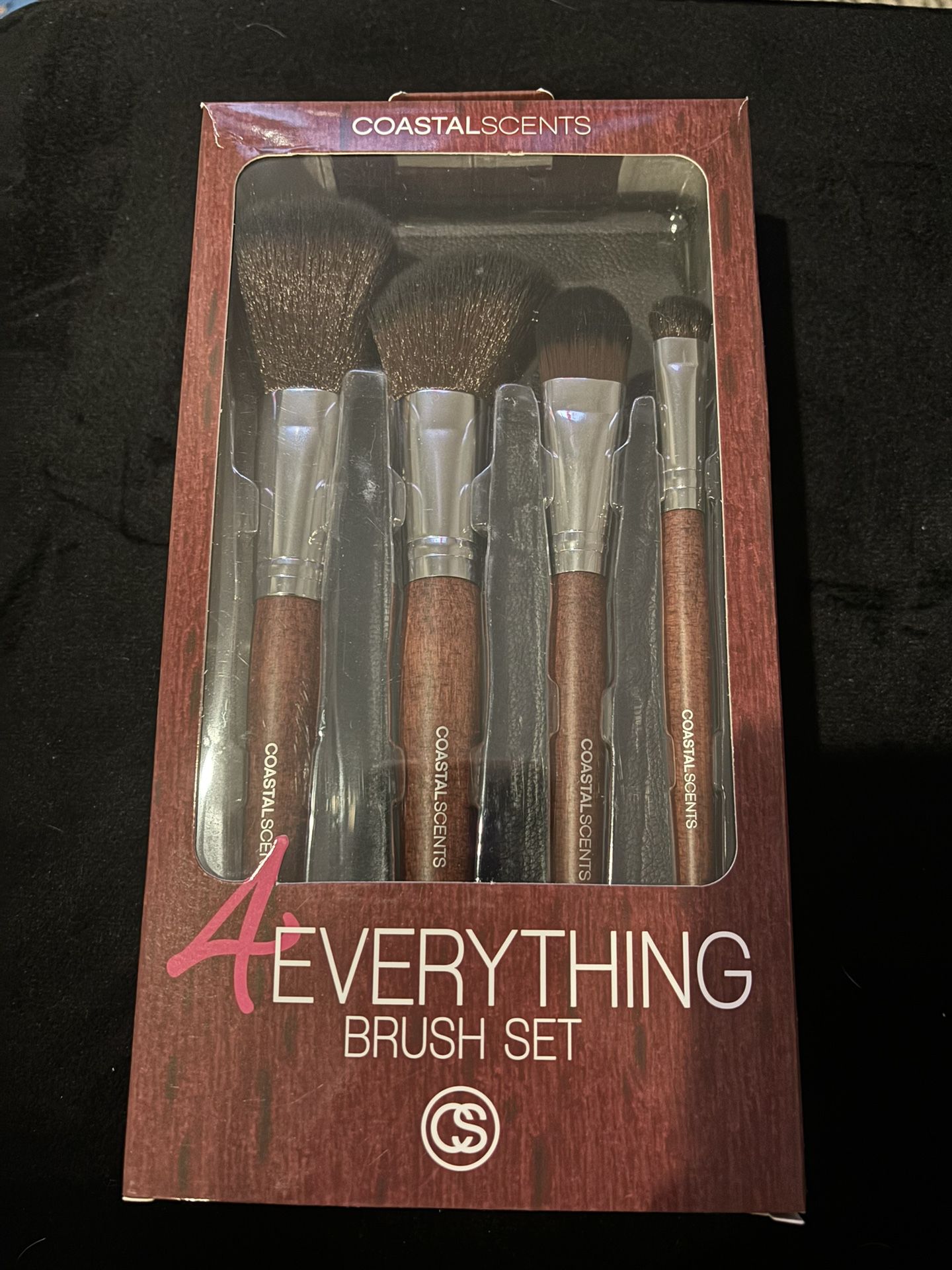 Brush Set With Leatherine case