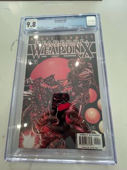 Deadpool 59 CGC 9.8 Agent of Weapon X 3 Uncanny X-Force Cable X-Men New Mutants, Barry Windsor-Smith