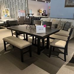 6pc Dining Room Set 