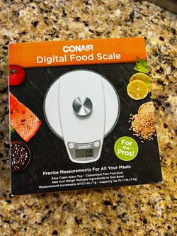 Conair digital food scale brand new