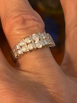 Vintage Sterling Silver Cocktail Ring