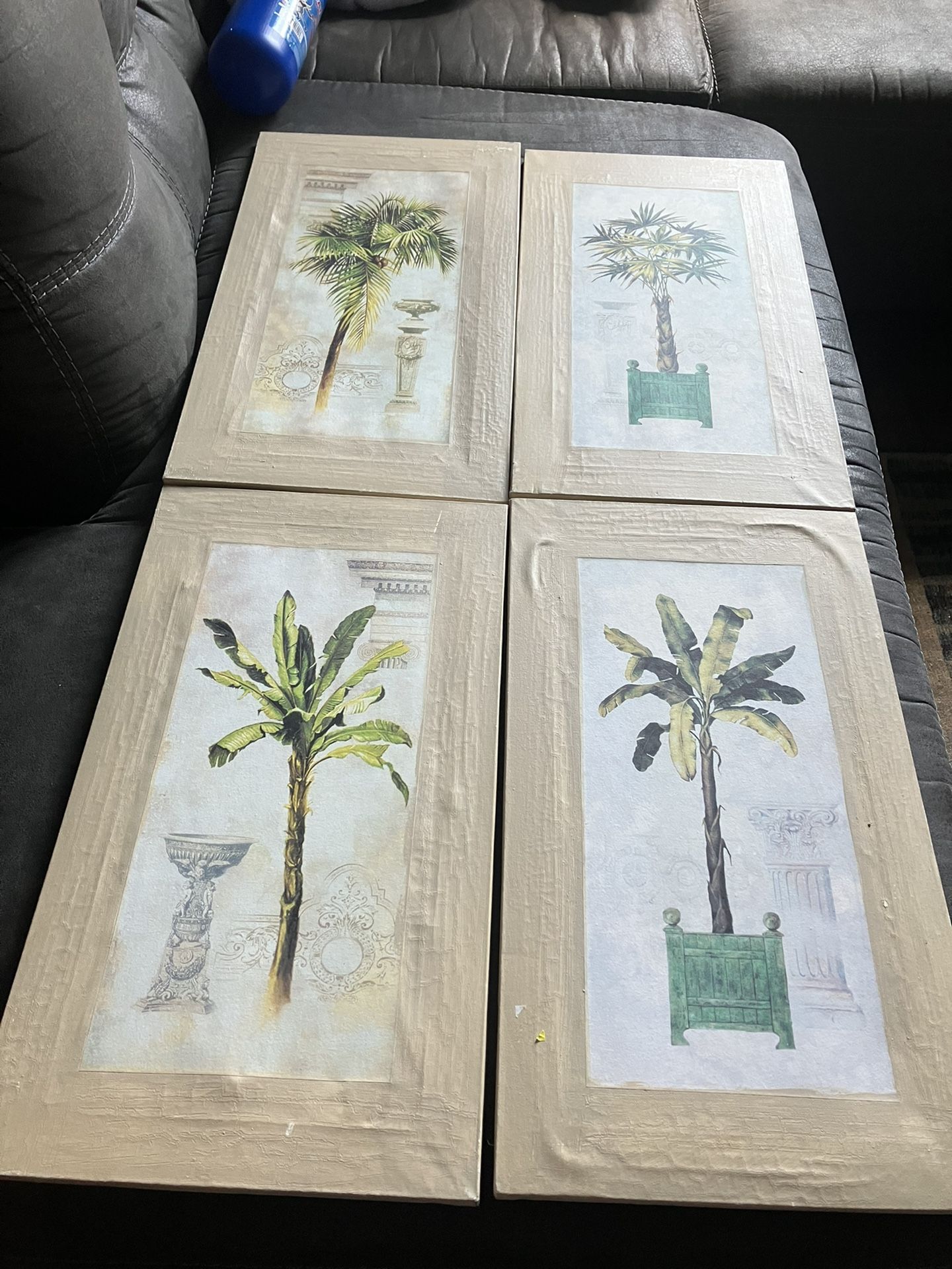 Wall Picture Set Of 4 Size 11x17 1/2 In