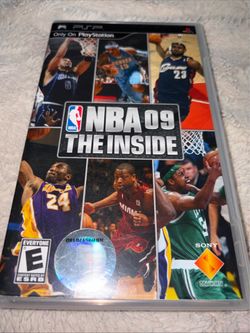 NBA 09: The Inside - Sony PSP UMD 2008 -Good Condition-