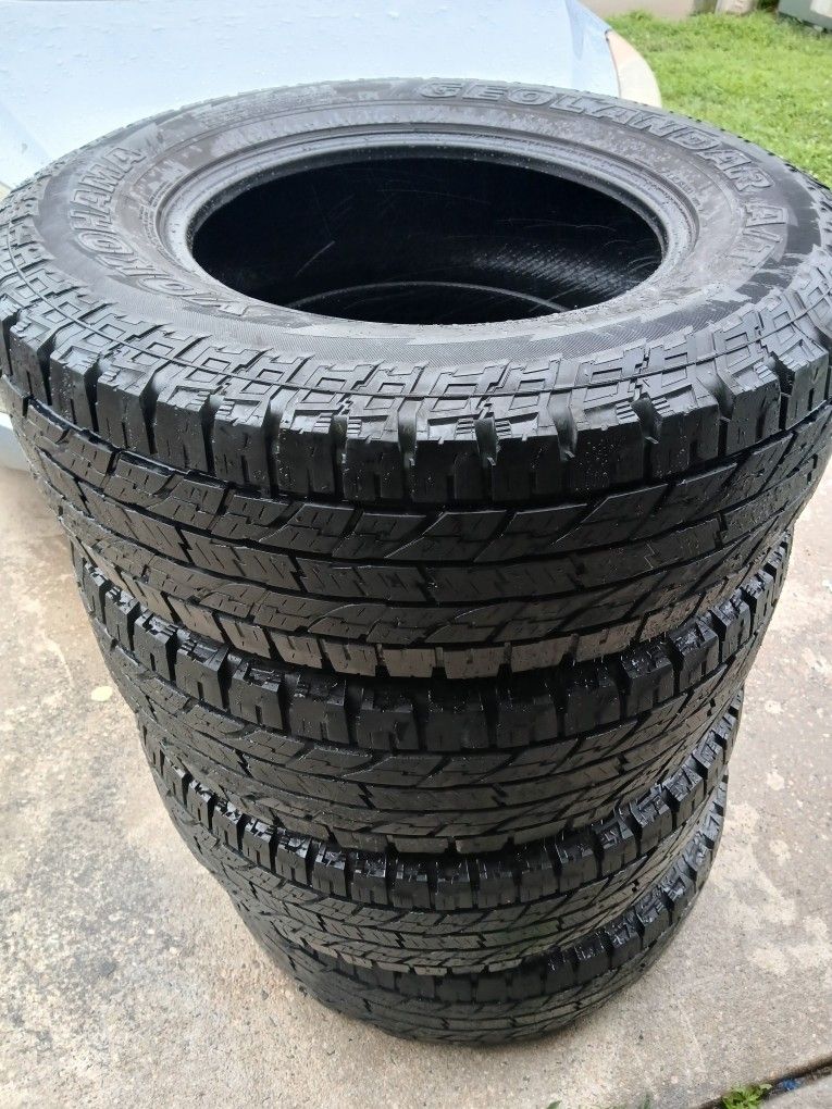 4 4 265 70 R18 Yokohama Tires