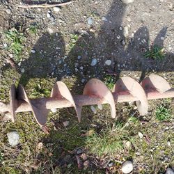 36" x 6.5" auger bit for hand held auger. 3/4" square hole