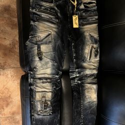 Robins motorcycle Jeans Size 32