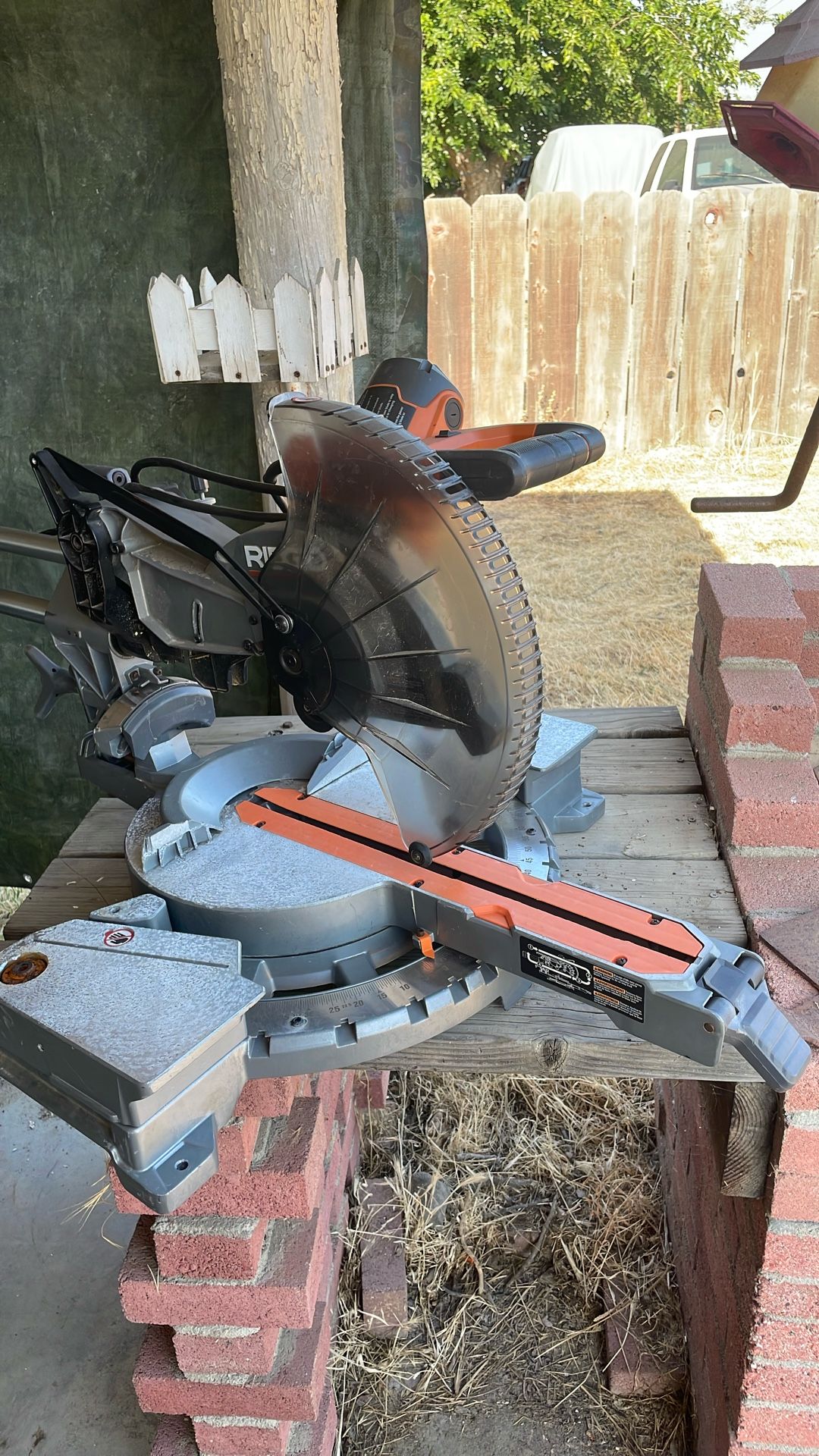 A Professional Grade “Ridgid” Power Sliding Saw!