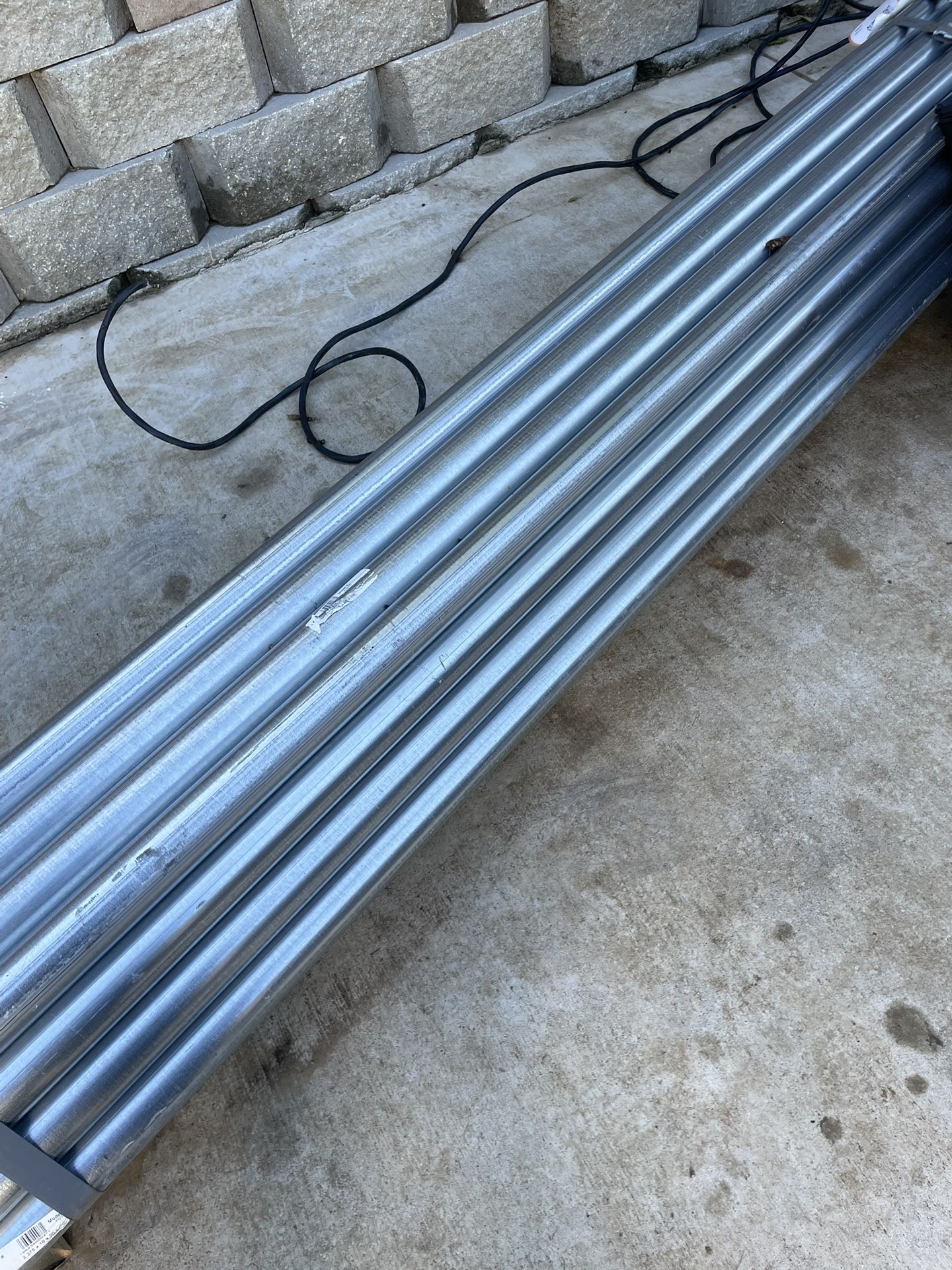 Poles 8 feet 16g 6 1/2