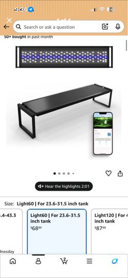 Aquarium LED Light for Fish Tank fzone