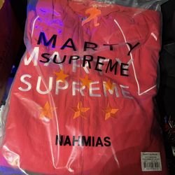 Marty Supreme Jacket Red Large