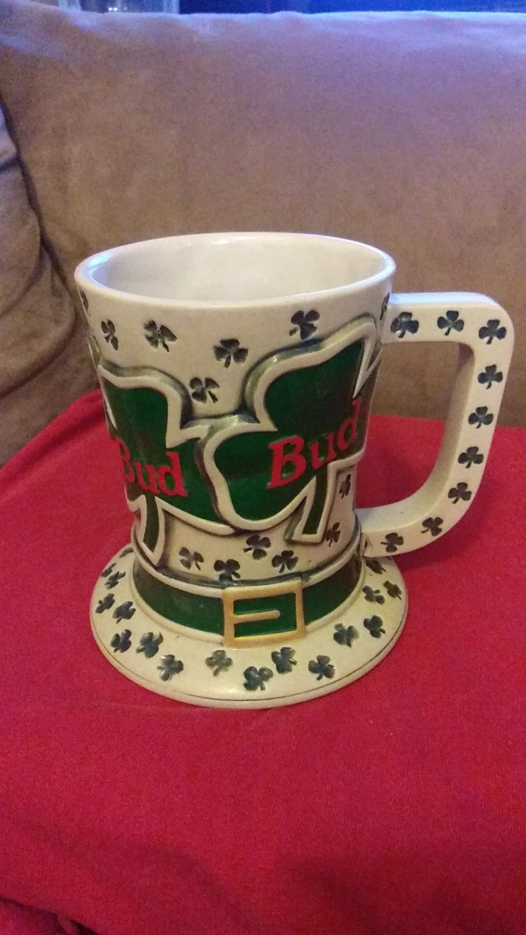 Budweiser Tip O The Hat Stein Mug